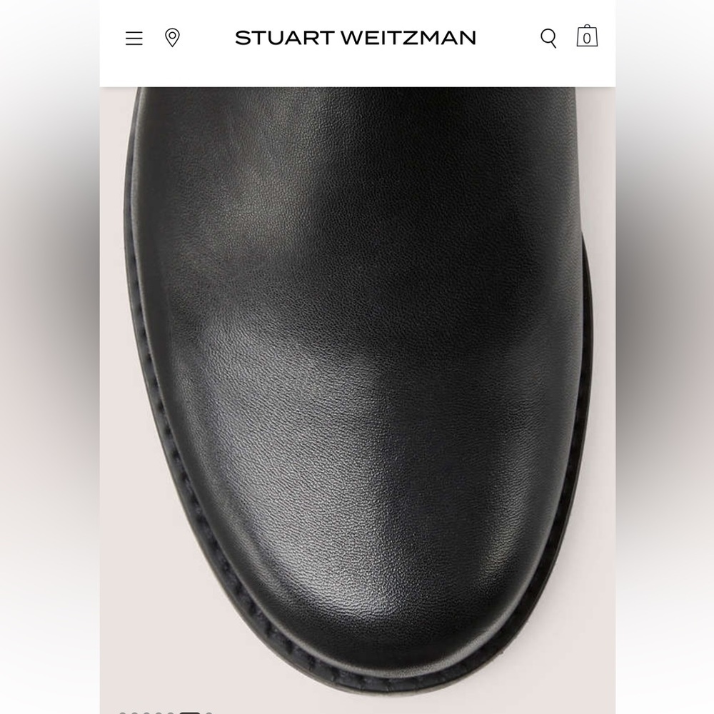 Stuart Weitzman Leather over the knee 5050 boots - Picture 2 of 13